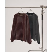 TODAYFUL Border Long T-shirts 26aw