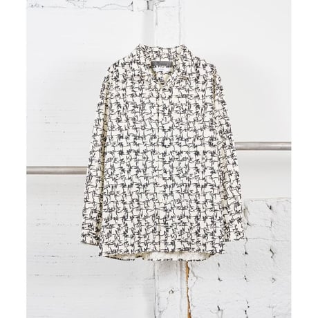 Y's for men × masses OPEN COLLAR SHIRT