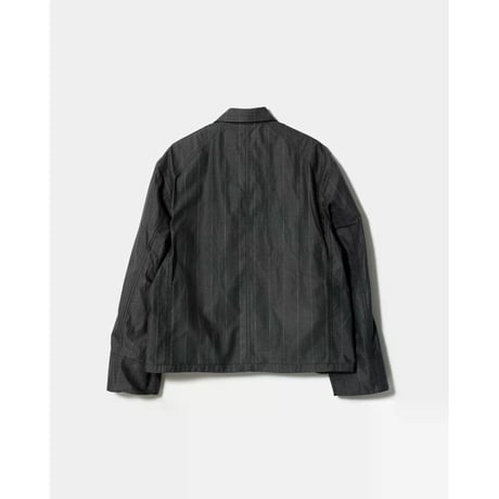 beautiful people cotton stripesuiting reversible jacket