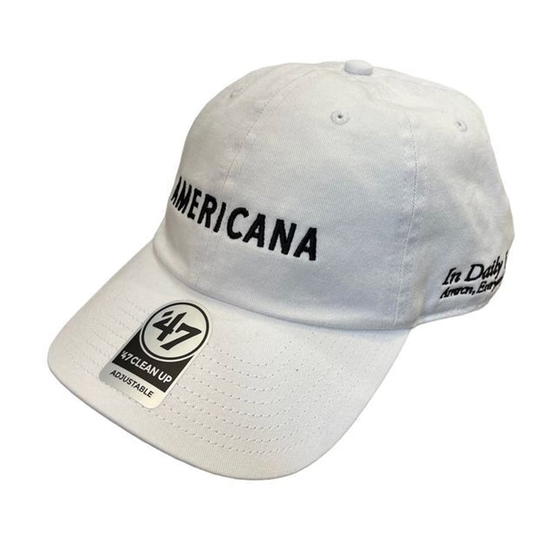 Americana アメリカーナ　キャップ AMERICANA(アメリカーナ)『AMERICANA×'47』'47 Clean Up Logo