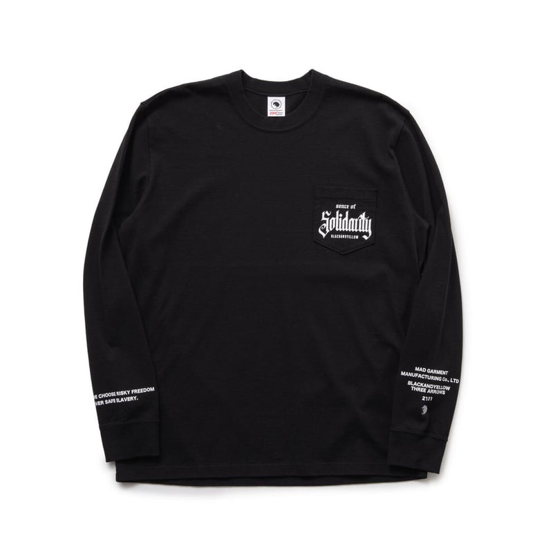 rats SOLIDARITY POCKET LS TEEトップス