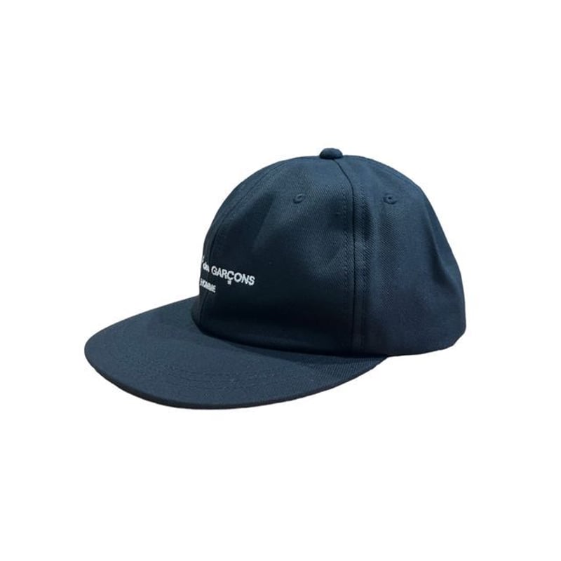 COMME des GARCONS HOMME LOGO CAP BLACK | MAROON COMME des GARCONS HOMME LOGO CAP BLACK | MAROON