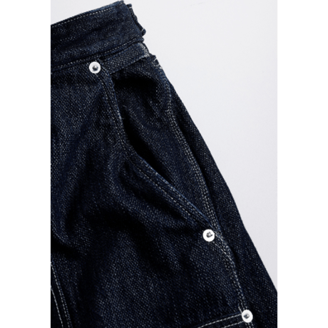 FDMTL FA26PN12R  PATCHWORK DOUBLE KNEE PANTS RINSE