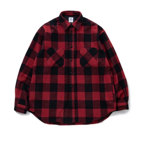 BEDWIN & THE HEARTBREAKERS L/S BUFFLAO CHECK BIG SHIRT "BILLY"