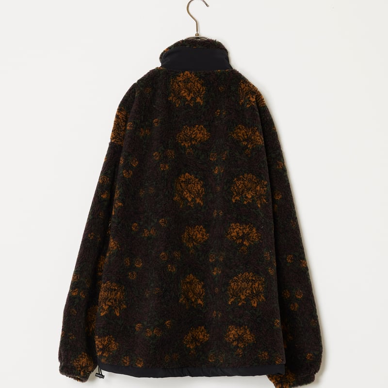 REMI RELIEF ボアJQ ZIP JKT | MAROON