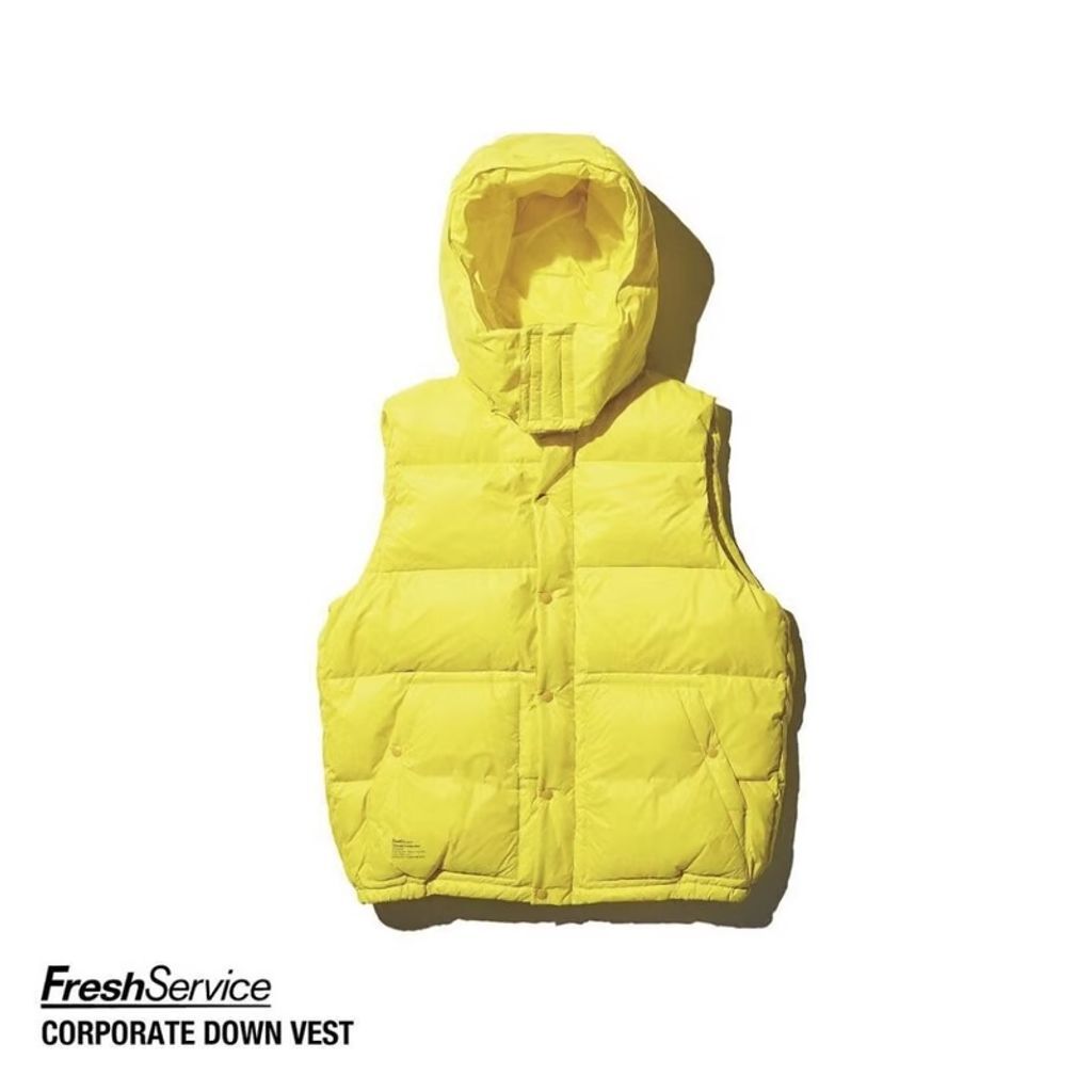FreshService “CORPORATE DOWN VEST” | MAROON