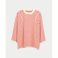 AMBERGLEAM マリンボーダーオーバーロングスリーブ