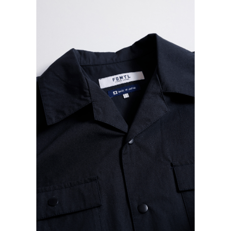 FDMTL FA26SH26C-NV ZIP KYTE S/S SHIRT