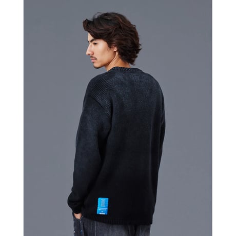 Liberaiders  FADE LOW GAUGE KNIT SWEATER  774022503
