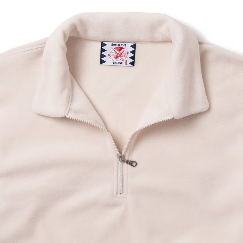 SON OF THE CHEESE Fleece Zip up | MAROON