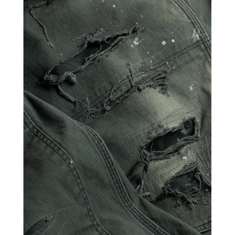 ANACHRONORM AN386-D REMAKED DOUBLE KNEE DUCK PAINTER PANTS