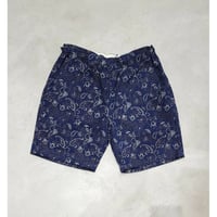 VOO INDIGO PAISLEY SHORTS（インディゴ × グレーペイズリー）