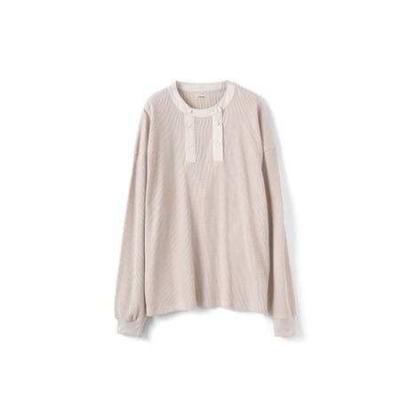 refomed FRESH MAN HENLEY NECK