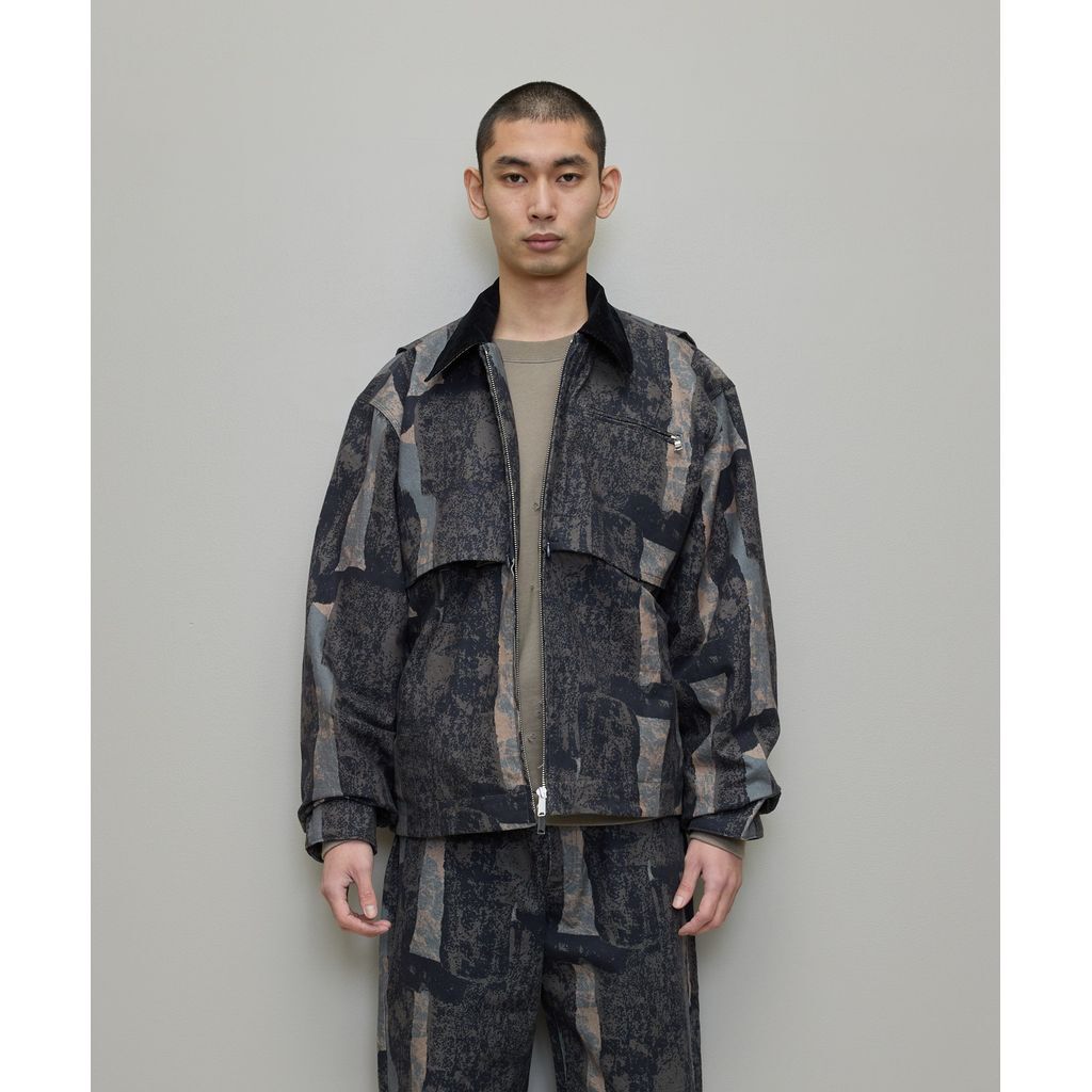 BAL COTTON CANVAS STEALTH POCKET WORK JACKET |