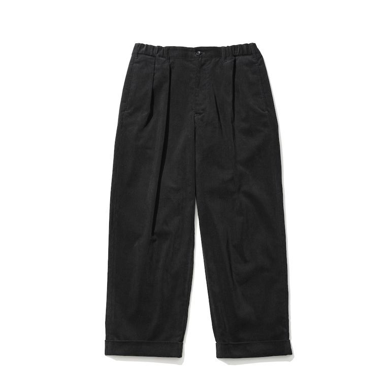 TapWater Corduroy Tuck Trousers | MAROON