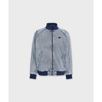 adidas Originals メンズ スリーストライプス トラックトップ（ジャージ）　ライトデニム