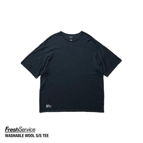FreshService "WASHABLE WOOL S/S TEE"