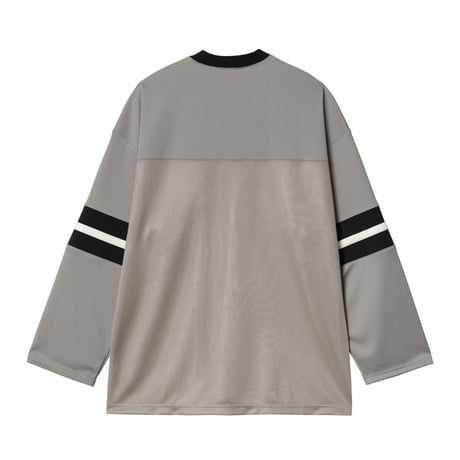 CARHARTT WIP  WIP L/S DETROIT MESH T-SHIRT - Yosemite / Black / Wax