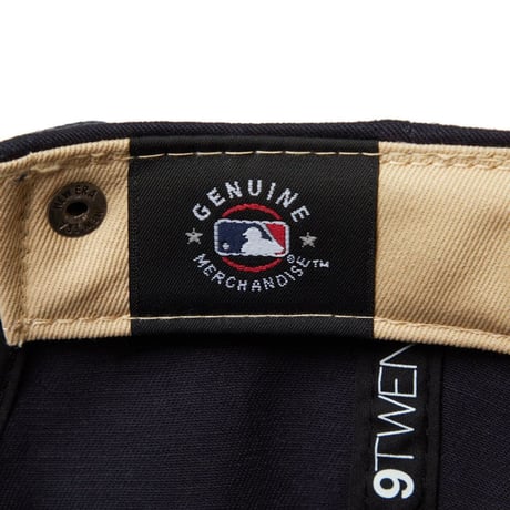 NEW ERA 9TWENTY Khaki Sweat Band ニューヨーク・ヤンキース ネイビー カーキスウェットバンド