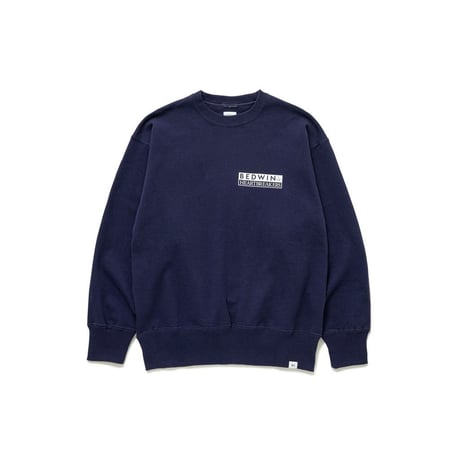 BEDWIN & THE HEARTBREAKERS L/S PRINTED C-NECK SWEAT "M.GORE"