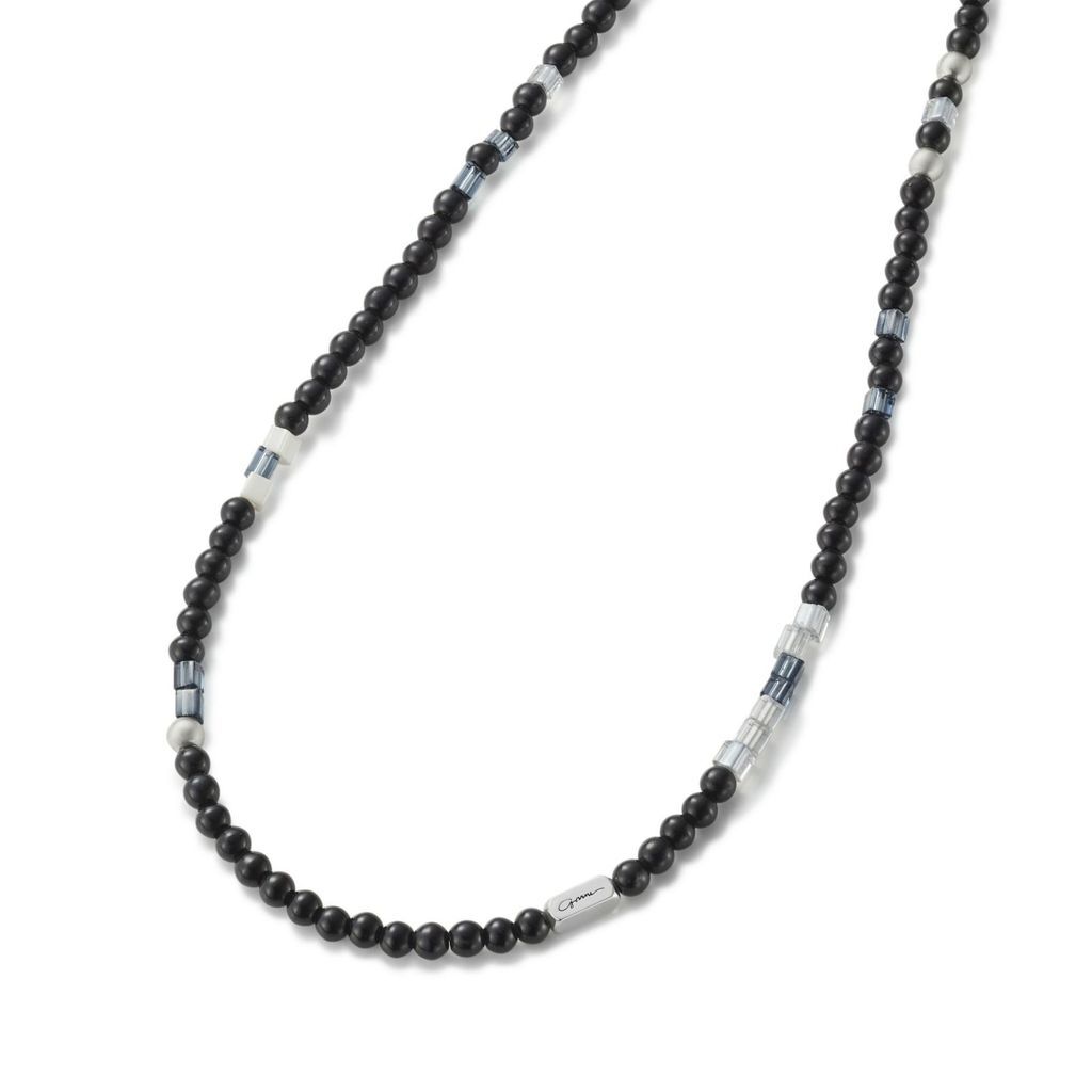 GARNI Mix Beads Necklace | MAROON