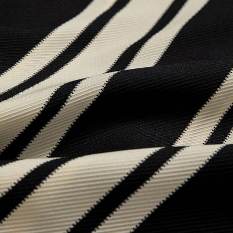 APPLEBUM  WOOLY TWILL STRIPE OVERSIZE L/S SHIRT