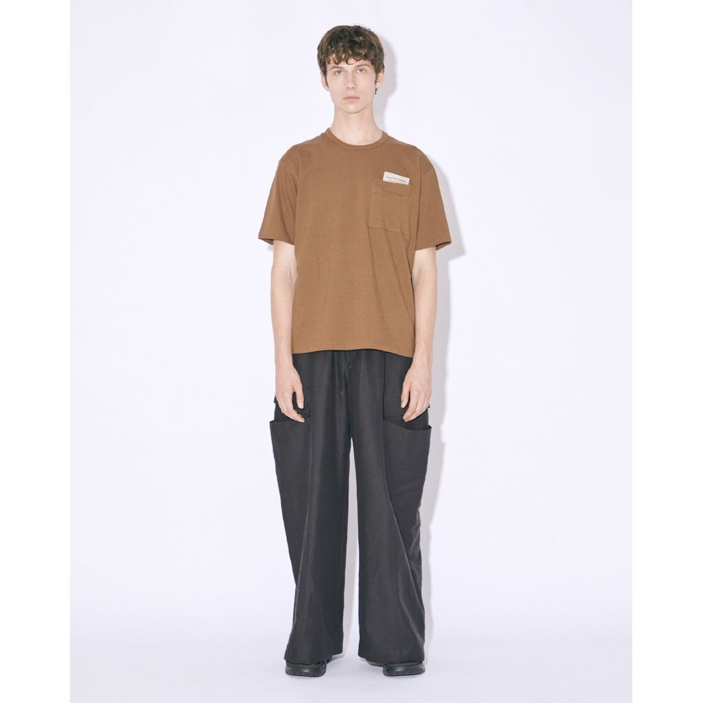 【美品】beautiful people BIGタグ ポケットTシャツ 定番のbeautiful peopleTシャツ】ポケットタグTシャツをいつもと