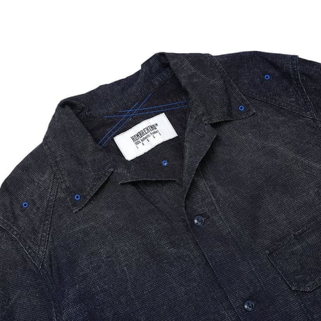 HOMBRENINO CORONA UTILITY EYELET SHIRT