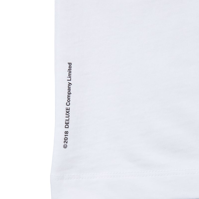NEIGHBORHOOD × DELUXE NH X DELUXE . TEE SS WHIT