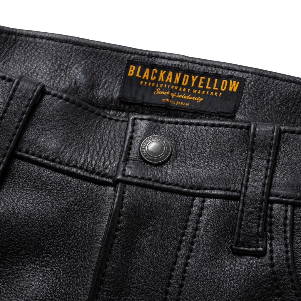 RATS LEATHER PANTS | MAROON