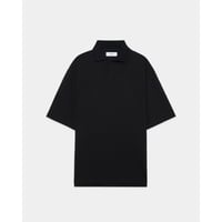 marka 40//1 Organic Cotton High Twisted Pique One Button Tee S/S