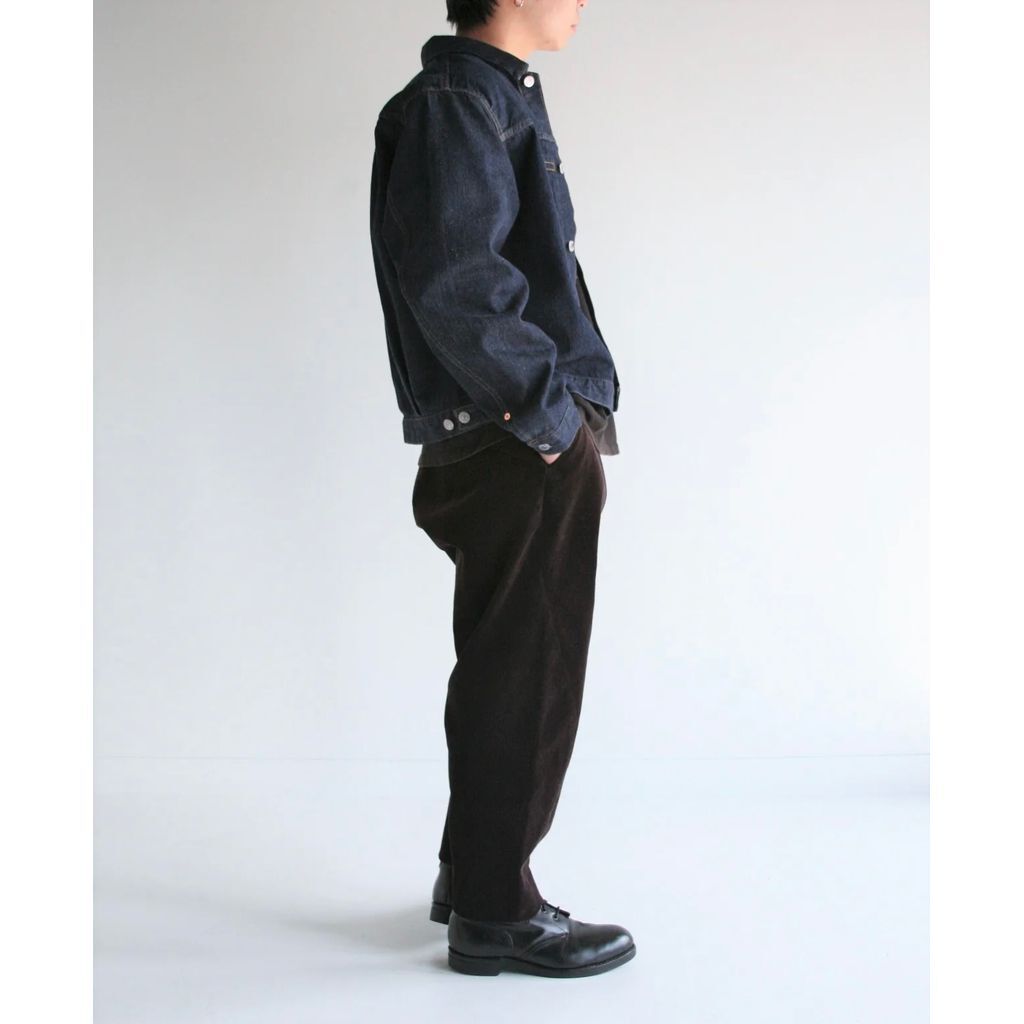 ANACHRONORM FRONT TUCK DENIM JACKET INDIGO(ONE