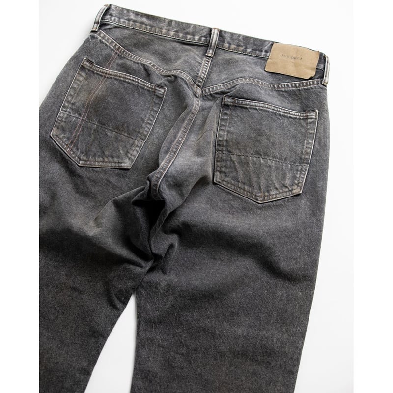 ANACHRONORM REGULAR TAPERED WASHED 5P BLACK DE