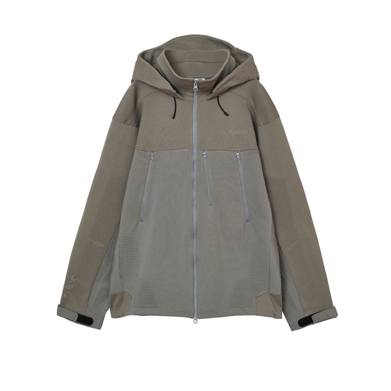 MAGIC STICK KNITTING SHELL JKT | MAROON