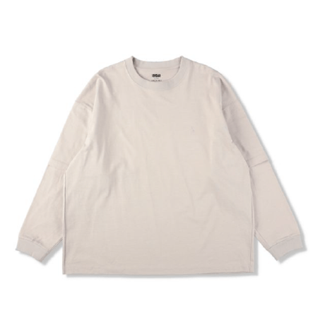 is-ness LAYERED LONG SLEEVE T-SHIRT