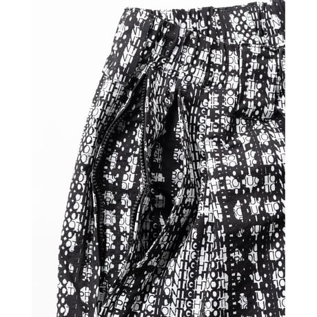 TIGHTBOOTH  BLEEDING LOGO BALLOON PANTS SS26-B03