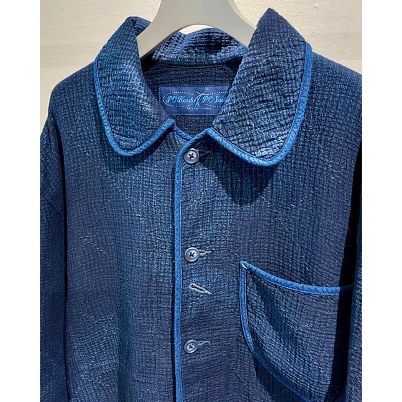 PORTER CLASSIC NEW SASHIKO LIGHT FRENCH JACKET PORTER CLASSIC NEW SASHIKO LIGHT FRENCH JACKET