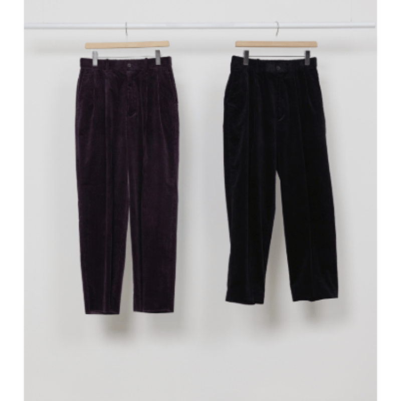 予約商品】MARKAWARE CLASSIC FIT DOUBLE PLEATED TROU
