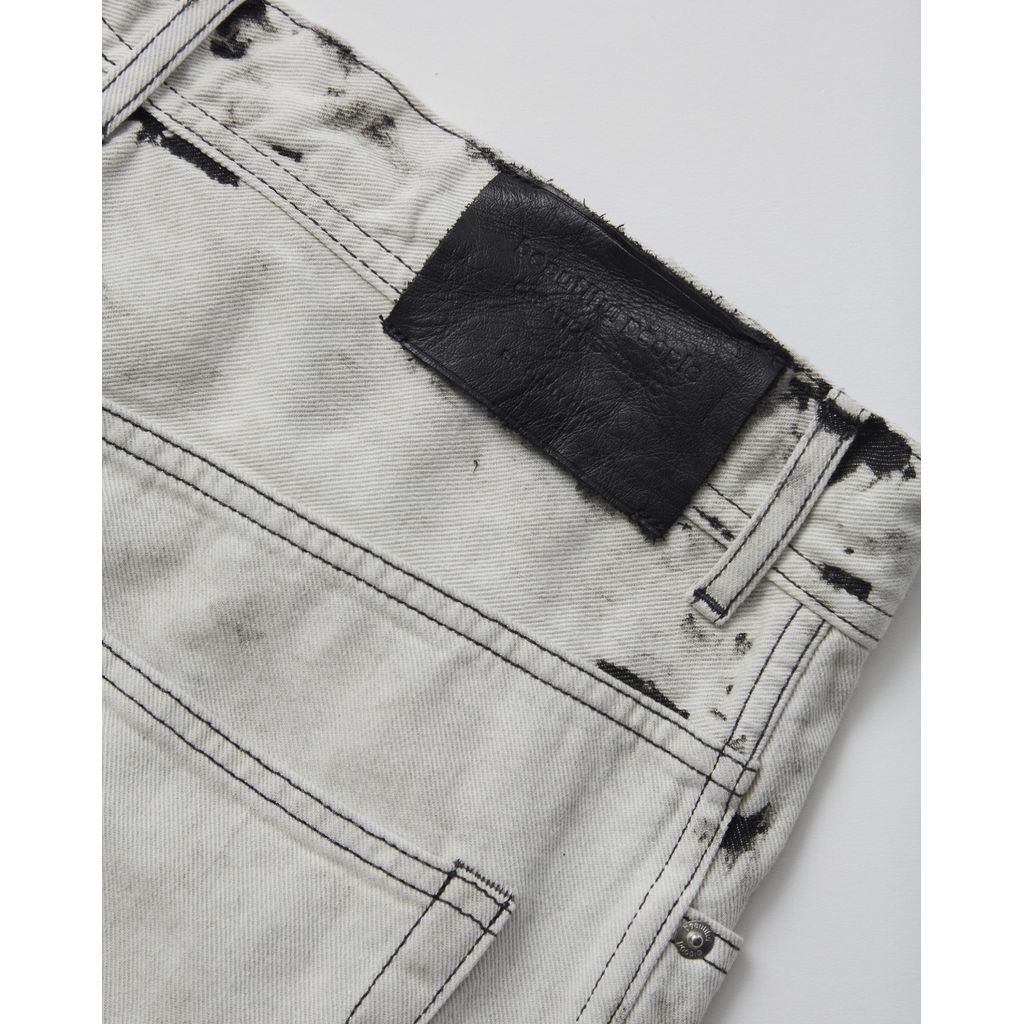 beautiful people left hand twill carved denim p