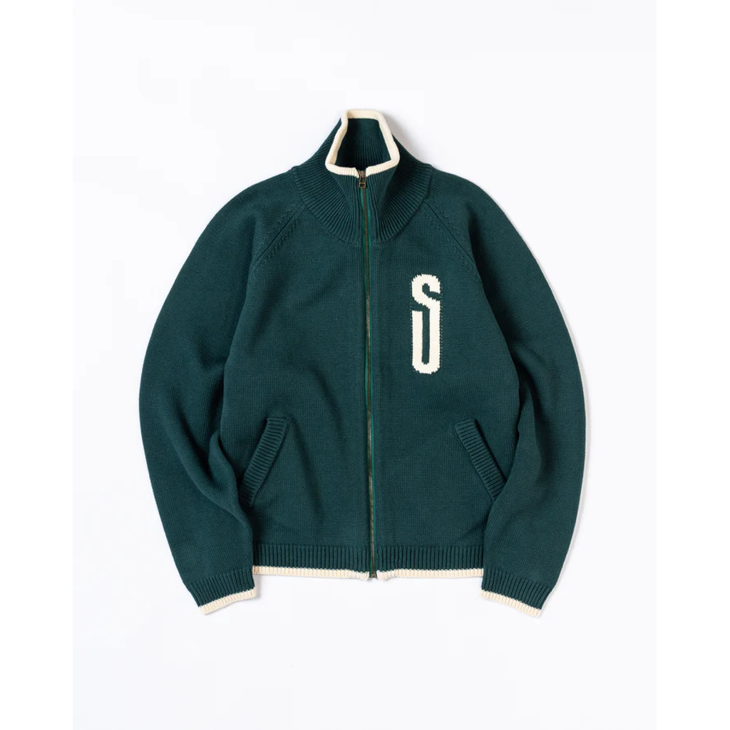 ANACHRONORM INITIAL DRIVERS KNIT GREEN | MAROON