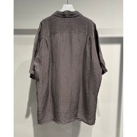 COMME des GARCONS HOMME CUPRA STRIPE HALF SLEEVE SHIRT