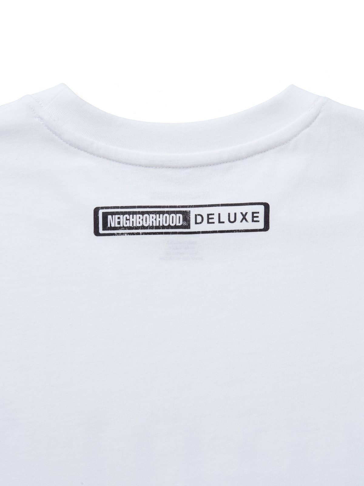 NEIGHBORHOOD × DELUXE NH X DELUXE . TEE SS WHIT