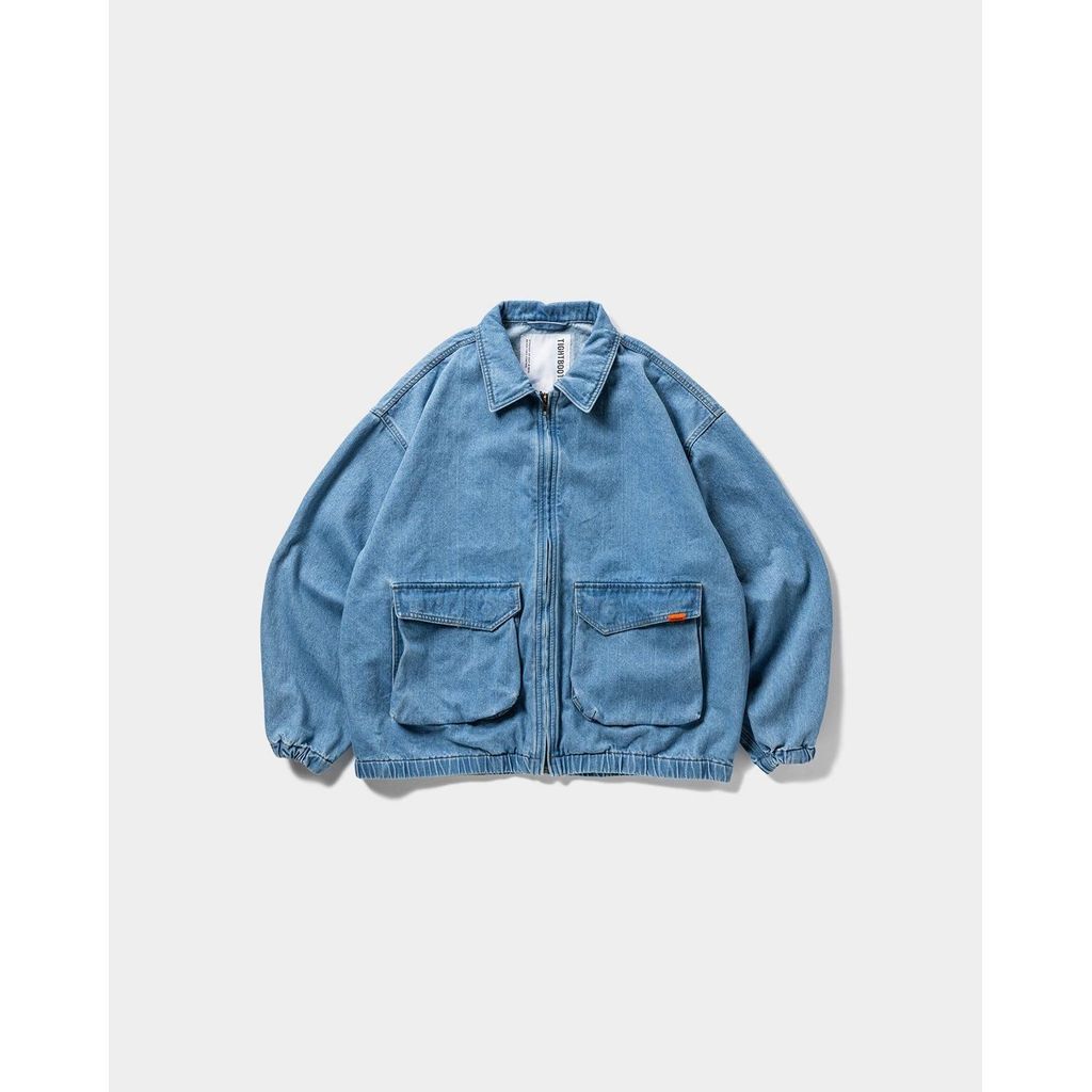 TIGHTBOOTH DENIM DRIZZLER JACKET | MAROON TIGHTBOOTH DENIM DRIZZLER JACKET | MAROON