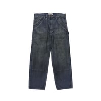 BOW WOW DOUBLE KNEE INDIGO DENIM PANTS