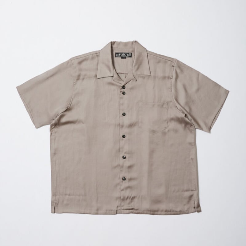 bal バル RAYON SS SHIRT | MAROON