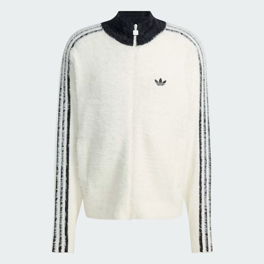 adidas フェイクモヘア クラシック トラックトップ S adidas Originals フェイクモヘヤ クラシック トラックトップ | MAROON
