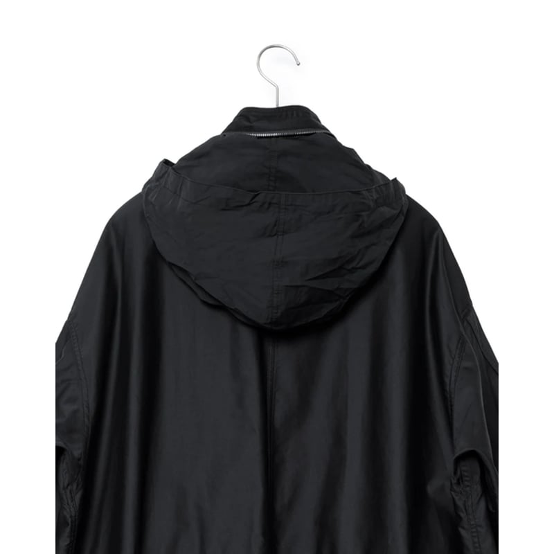 FUMITO GANRYU 2Way M-51 X M-65 Coat - Black | M FUMITO GANRYU 2Way M-51 X M-65 Coat - Black | M