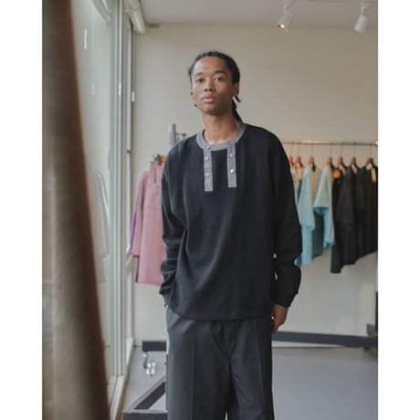 refomed FRESH MAN HENLEY NECK
