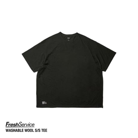 FreshService "WASHABLE WOOL S/S TEE"