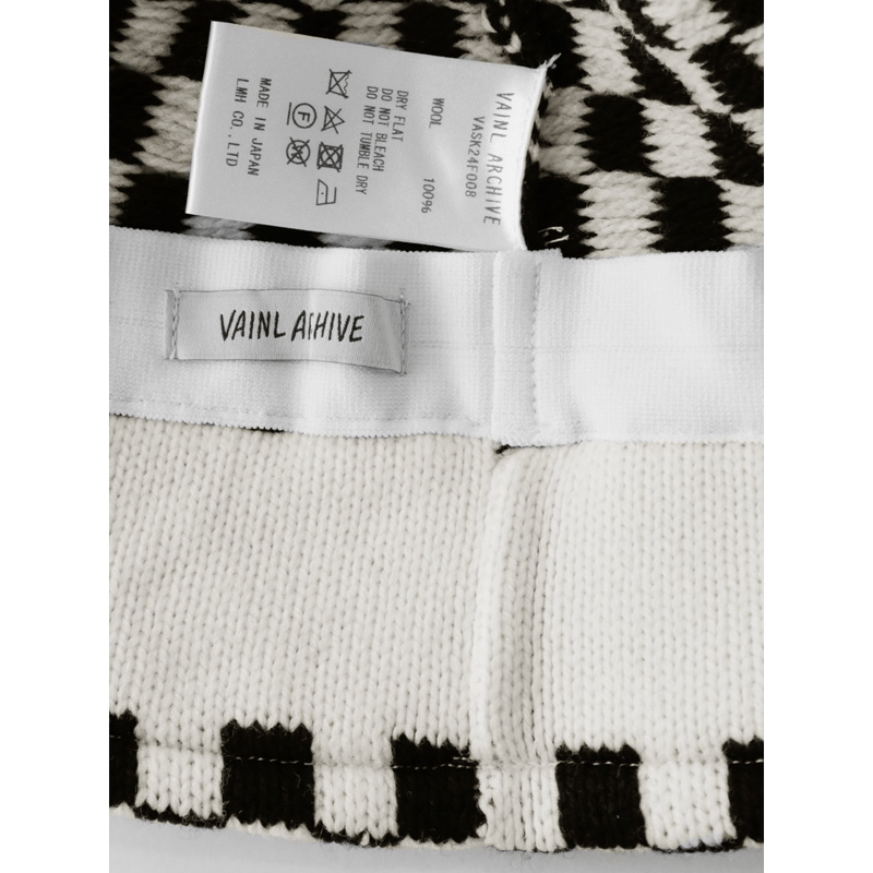 VAINL ARCHIVE POD帽子 VAINL ARCHIVE 25ss [POD HAT] BLACK 帽子